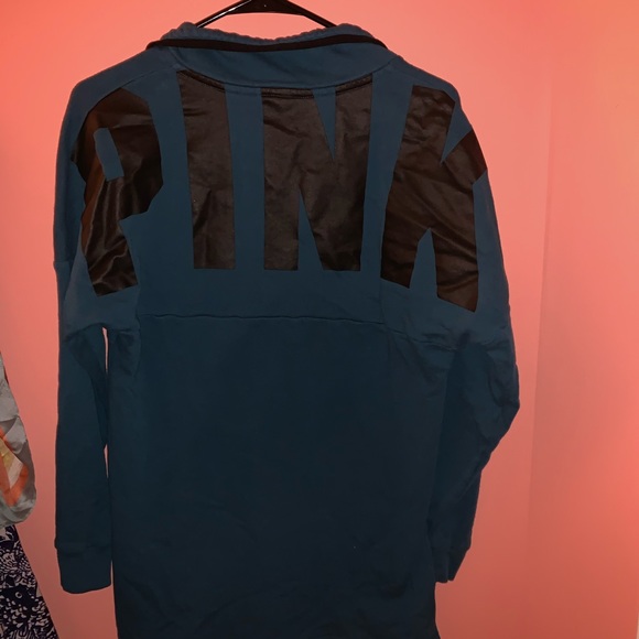 Pink quarter zip sweatshirt - Picture 4 of 5